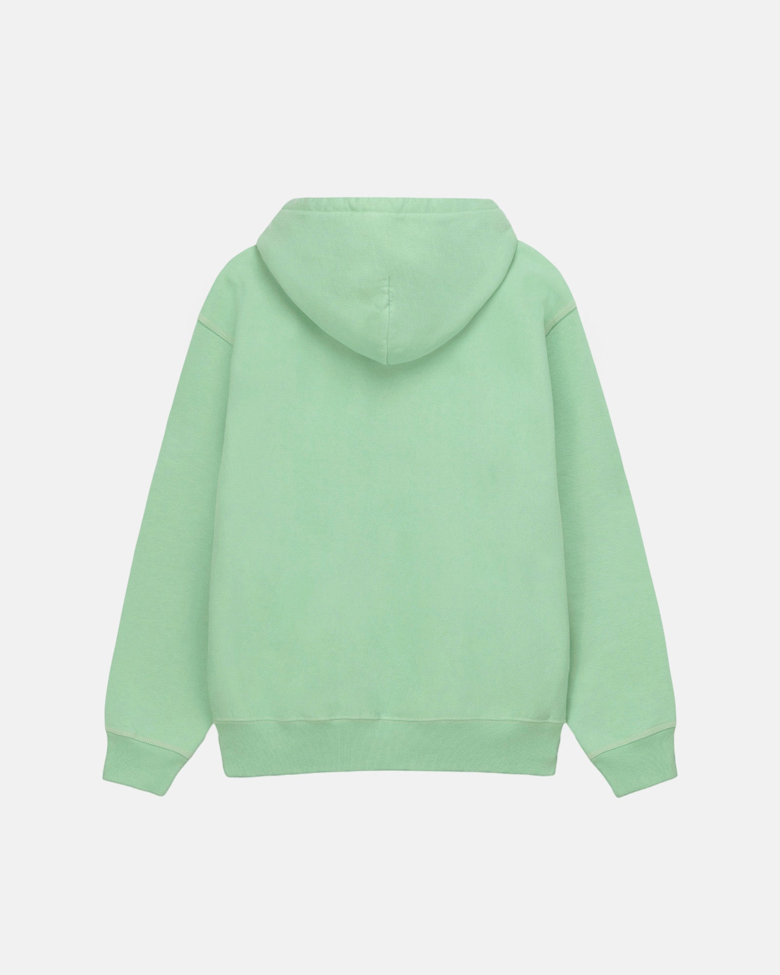 CONTRAST STITCH LABEL HOODIE