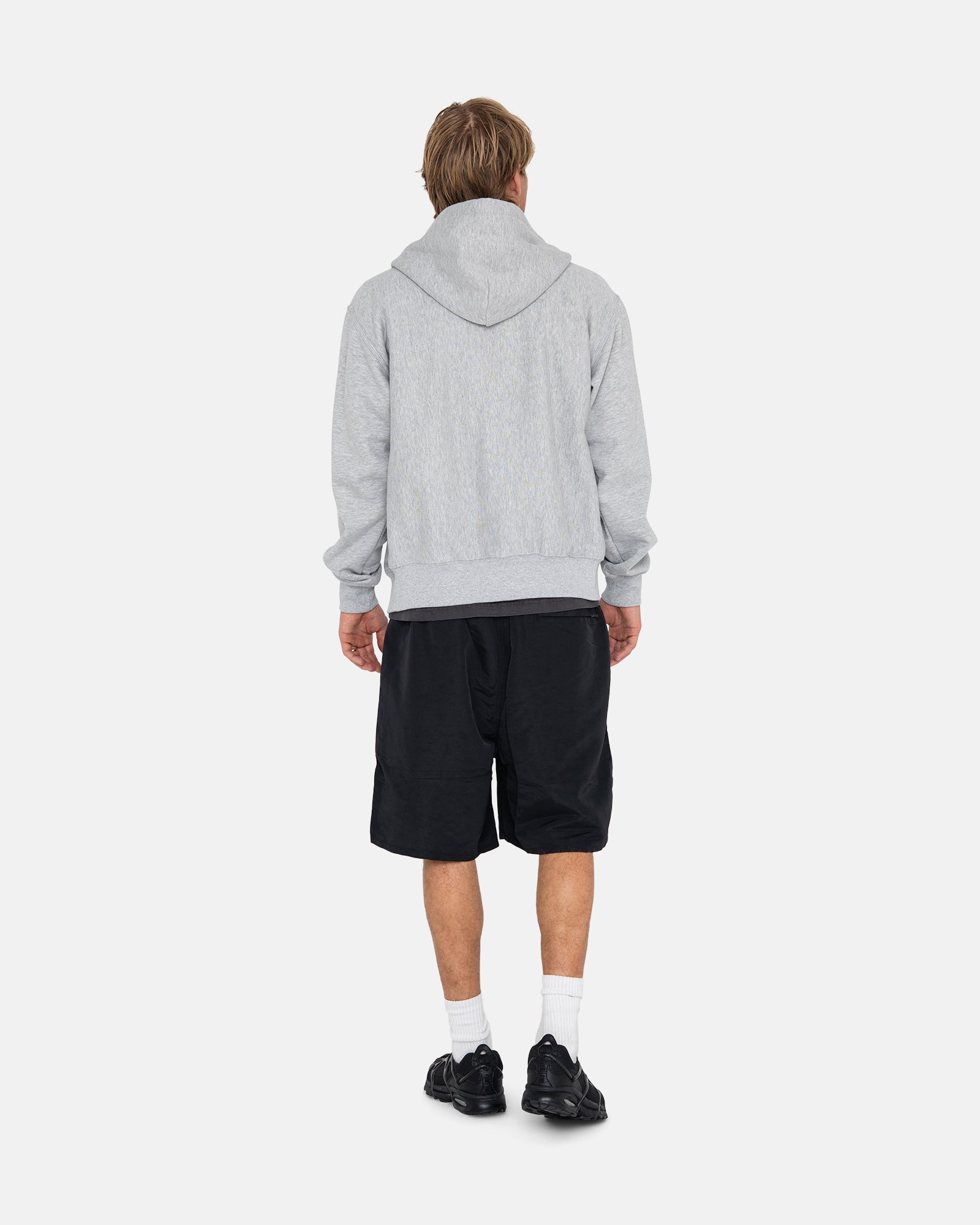 STOCK LOGO ZIP HOODIE