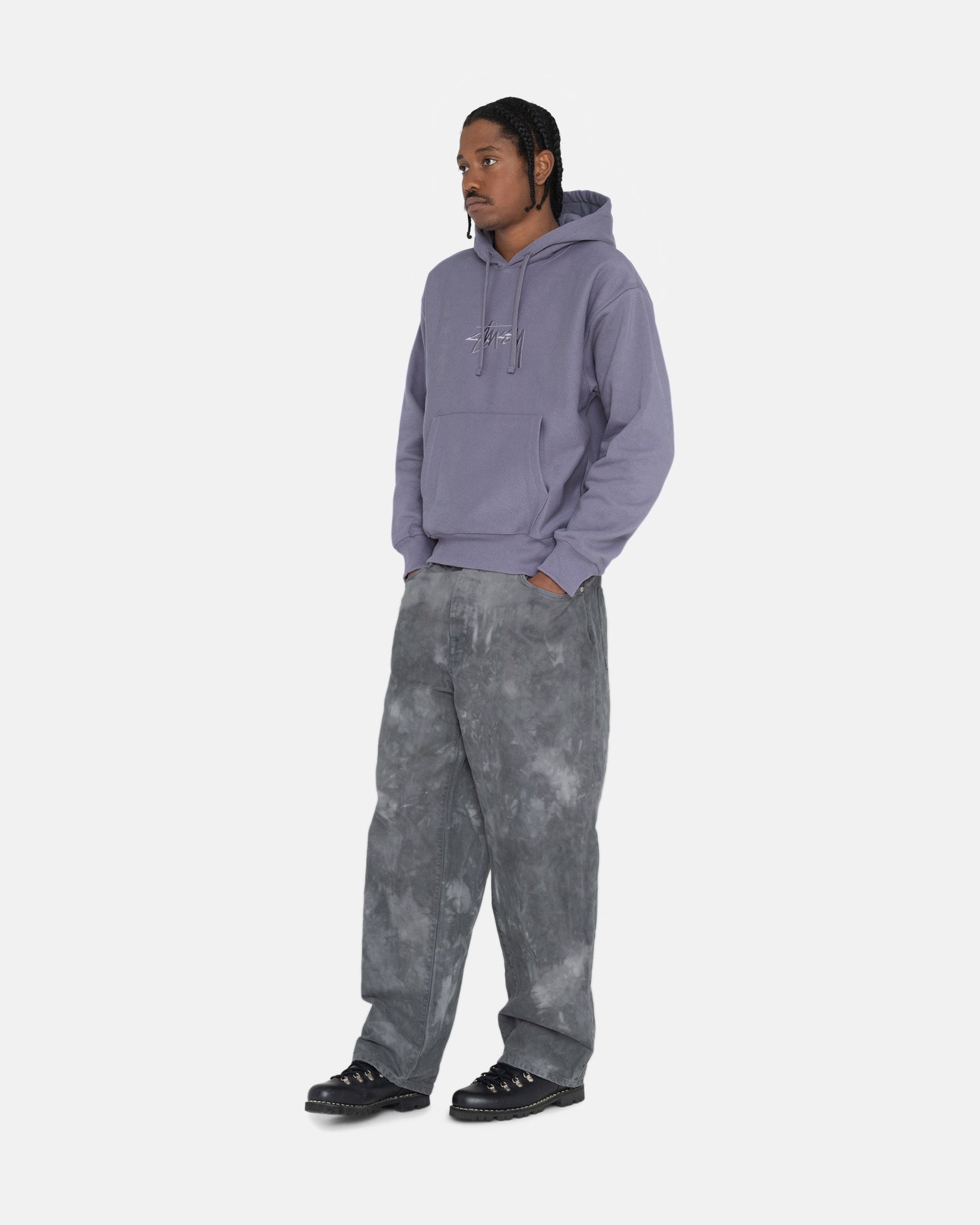 STOCK LOGO APPLIQUE HOODIE