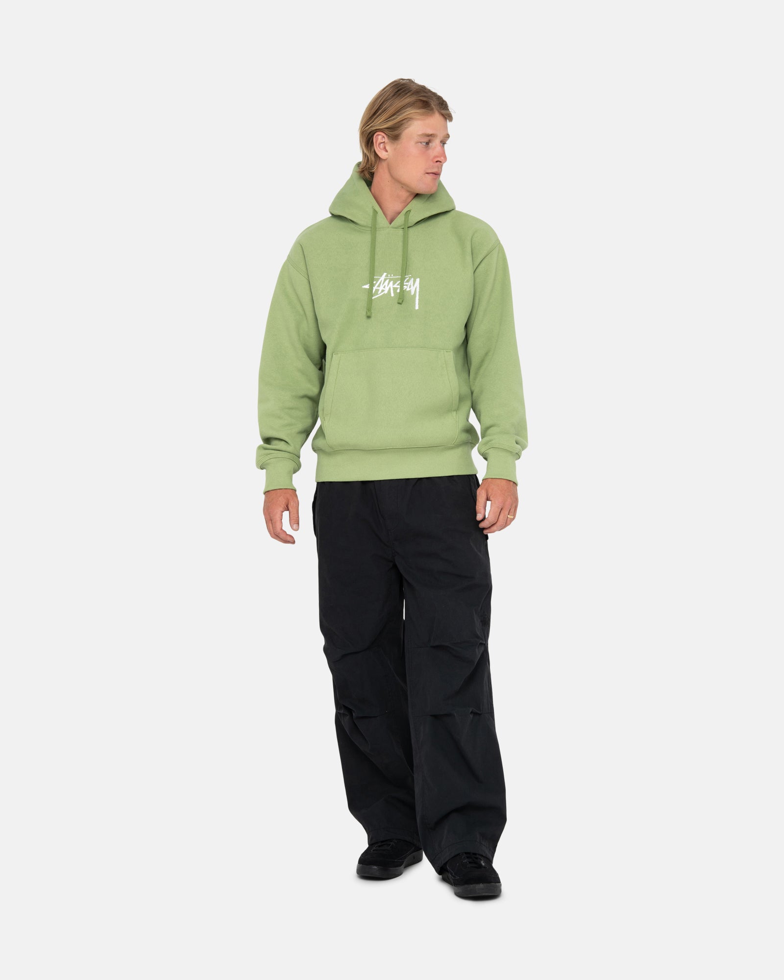 STOCK LOGO APPLIQUE HOODIE