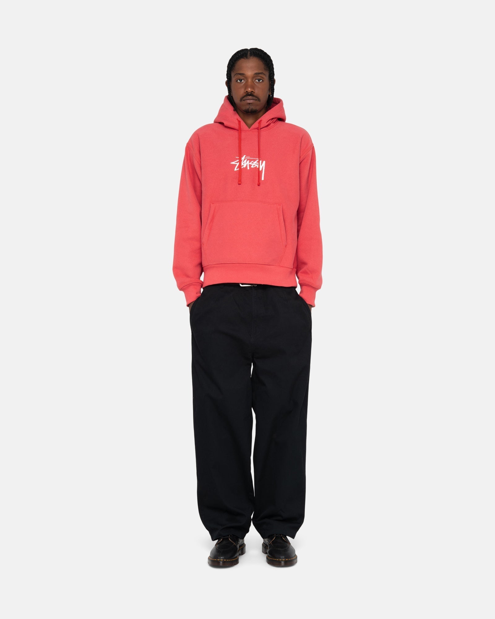 STOCK LOGO APPLIQUE HOODIE