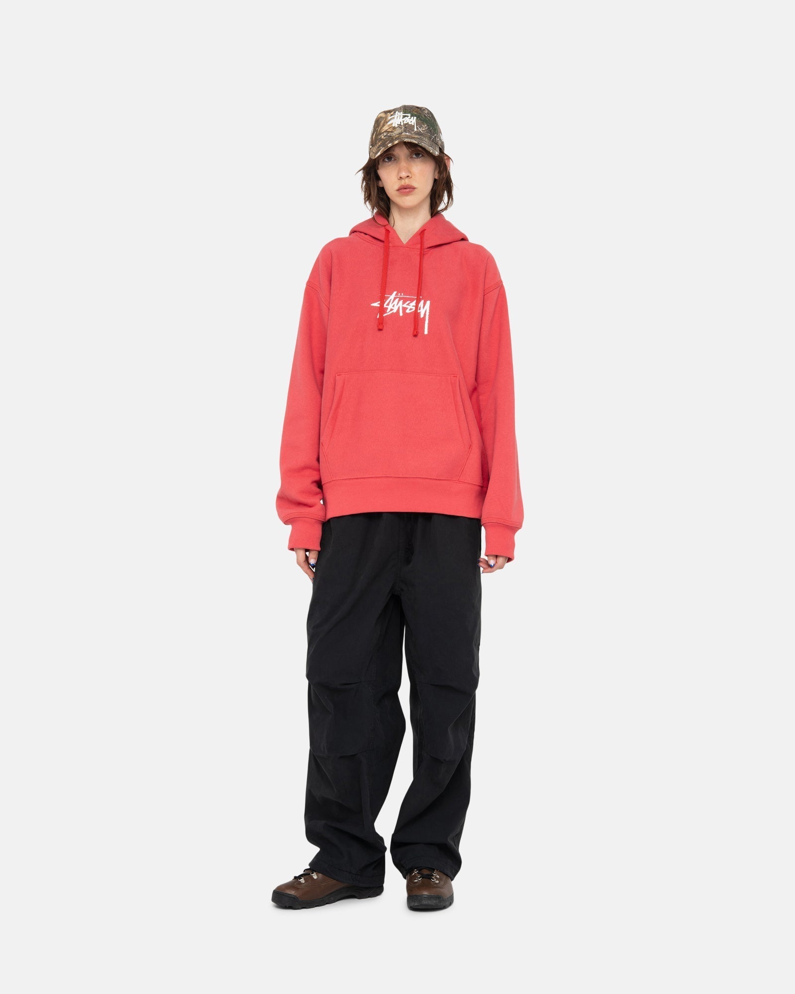 STOCK LOGO APPLIQUE HOODIE