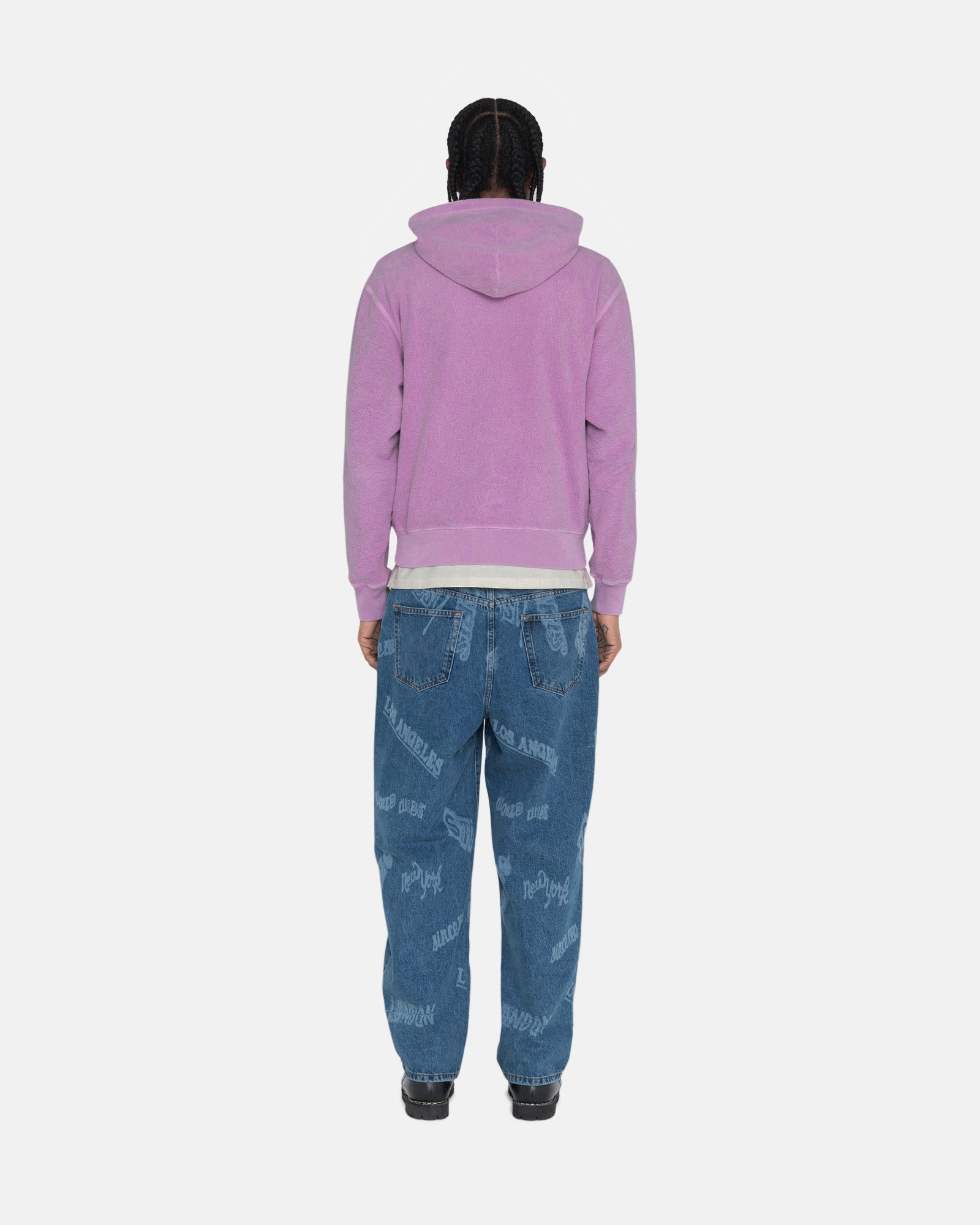 INSIDE OUT FLEECE HOODIE