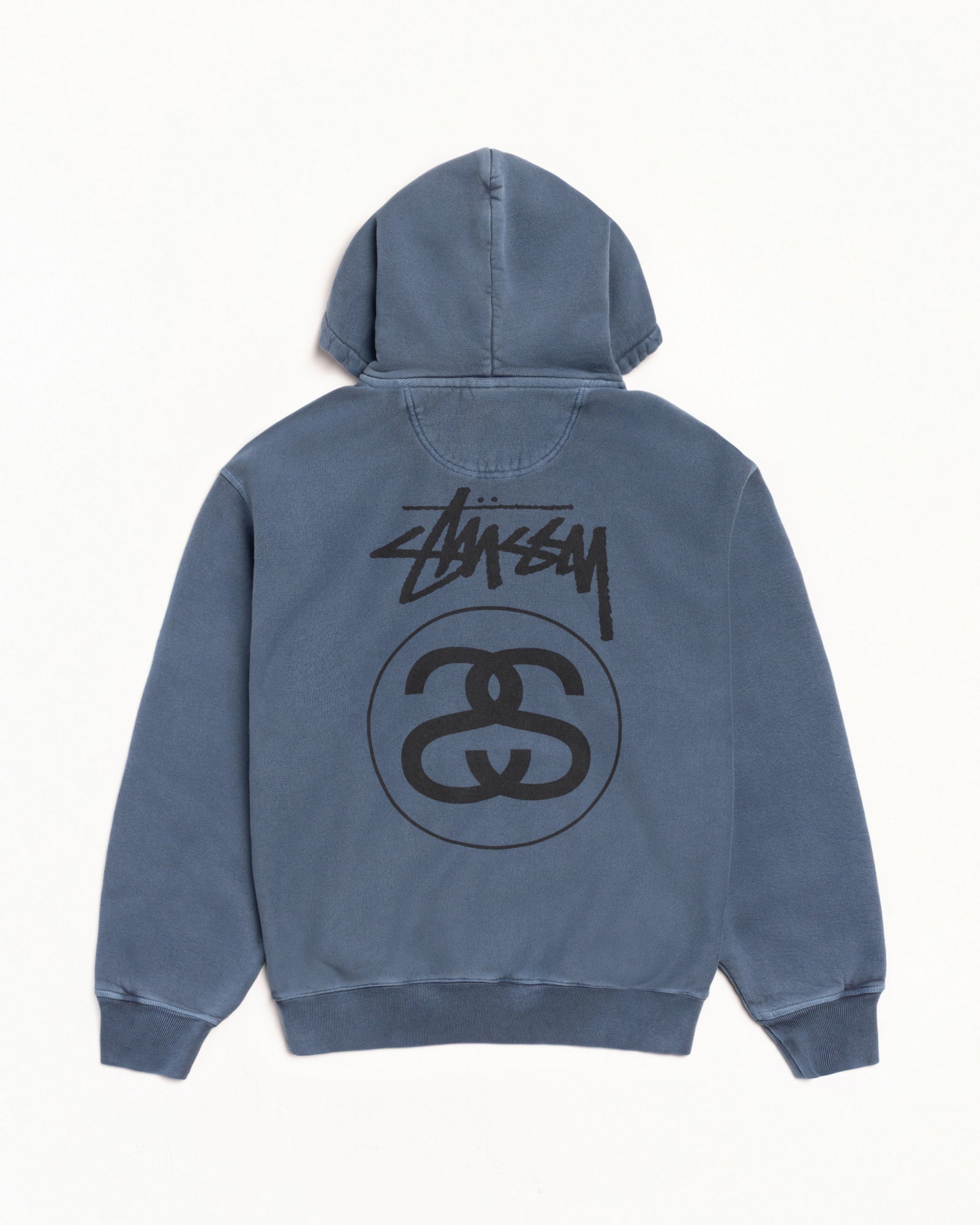 STOCK LINK ZIP HOODIE PIGMENT DYED